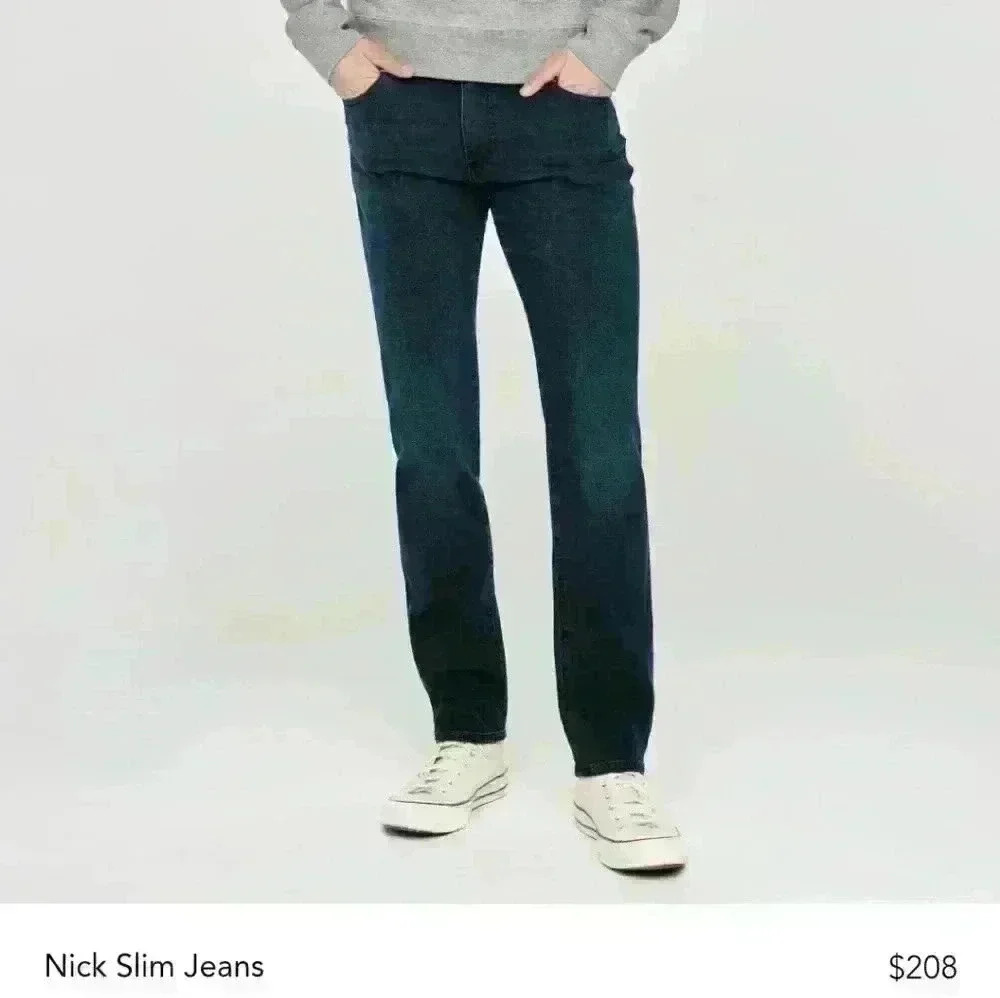 DL1961 Nick Slim Dark Indigo Men's Pants
